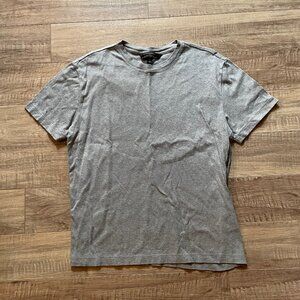 BUNDLE & SAVE! Men's BANANA REPUBLIC grey, Luxe touch tee, size M